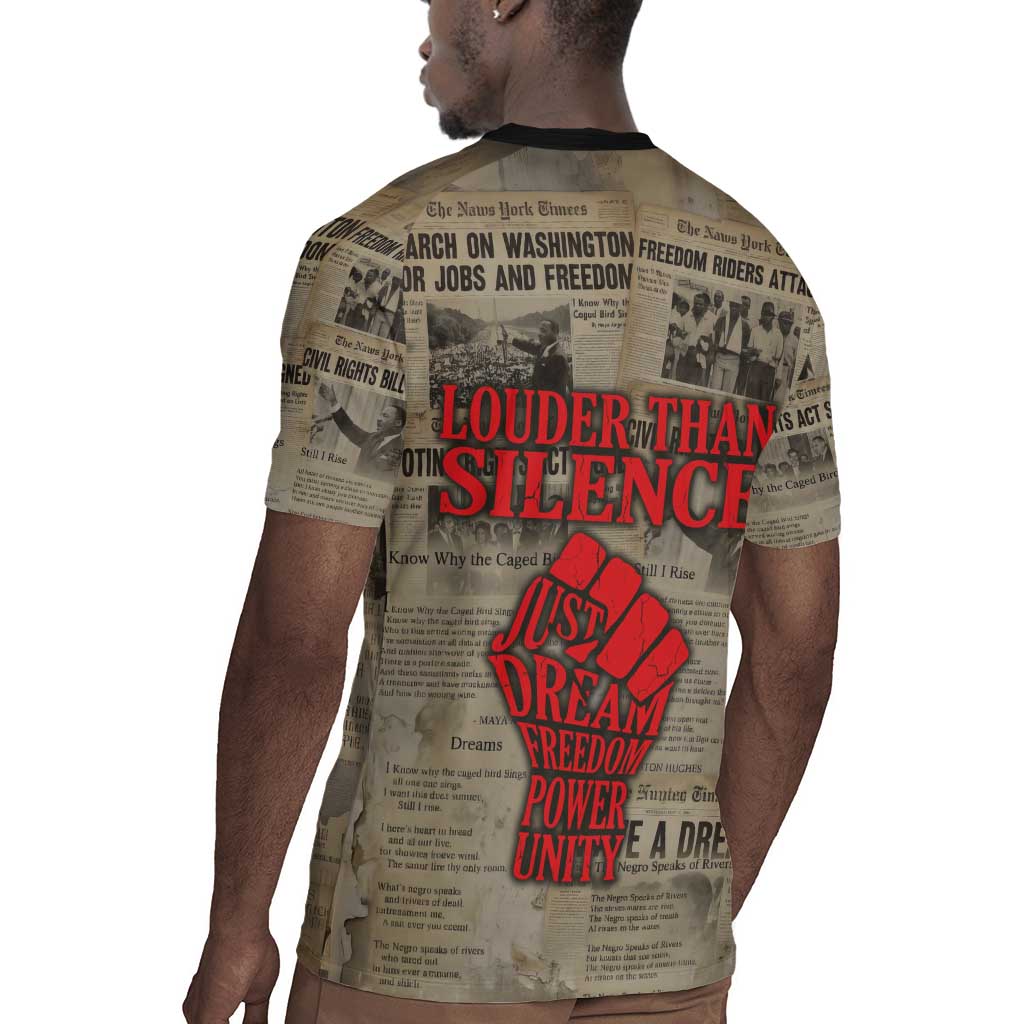 Louder Than Silence African Rugby Jersey Civil Rights News Megaphone