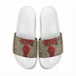 Louder Than Silence African Slide Sandals Civil Rights News Megaphone