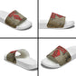 Louder Than Silence African Slide Sandals Civil Rights News Megaphone