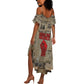 Louder Than Silence African Summer Maxi Dress Civil Rights News Megaphone