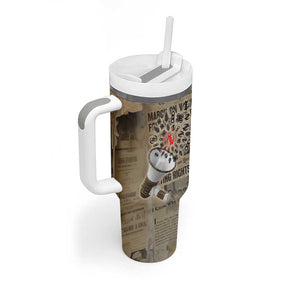 Louder Than Silence African Tumbler With Handle Civil Rights News Megaphone