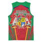 Mauritius Dodo Basketball Jersey Flag Coat of Arms Traditional Patterns TS04