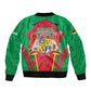 Mauritius Dodo Bomber Jacket Flag Coat of Arms Traditional Patterns