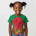 Mauritius Dodo Kid T shirt Flag Coat of Arms Traditional Patterns