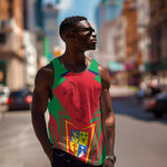 Mauritius Dodo Men Tank Top Flag Coat of Arms Traditional Patterns
