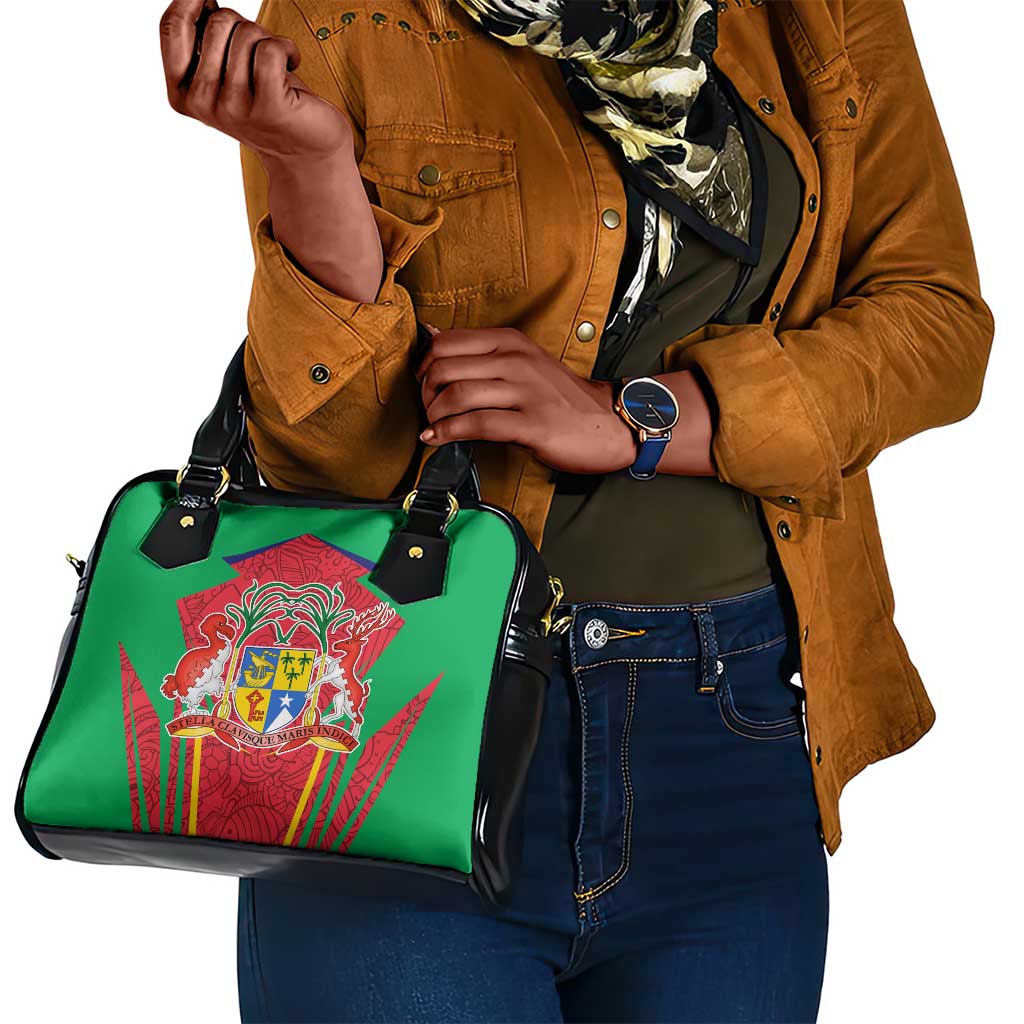 Mauritius Dodo Shoulder Handbag Flag Coat of Arms Traditional Patterns