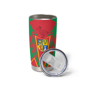 Mauritius Dodo Tumbler Cup Flag Coat of Arms Traditional Patterns