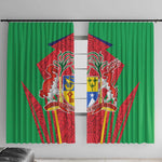 Mauritius Dodo Window Curtain Flag Coat of Arms Traditional Patterns