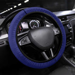 Afro Mauritius Steering Wheel Cover Map Design with Flag Coat of Arms