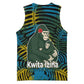 Rwanda Basketball Jersey with Gorilla Family Kwita Izina Leaf Jungle Spirit TS04