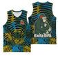 Rwanda Basketball Jersey with Gorilla Family Kwita Izina Leaf Jungle Spirit TS04