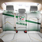 Algeria Soccer Back Car Seat Cover with Desert Warriors Text and National Flag Design