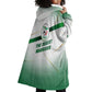 Algeria Soccer Wearable Blanket Hoodie with Desert Warriors Text and National Flag Design