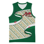 Algeria Basketball Jersey with Arabic Calligraphy and Traditional Pattern Design TS04