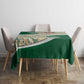 Algeria Tablecloth with Arabic Calligraphy and Traditional Pattern Design