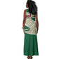 Algeria Tank Maxi Dress with Arabic Calligraphy and Traditional Pattern Design