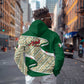 Algeria Zip Hoodie with Arabic Calligraphy and Traditional Pattern Design