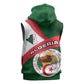 Algeria Sleeveless Hoodie with National Emblem and Map Design - African Pride
