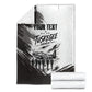 Personalized Tuskegee Airmen Blanket Black And White Grunge WWII Aviation Art