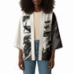 Personalized Tuskegee Airmen Kimono Black And White Grunge WWII Aviation Art