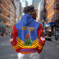 Eswatini Independence Day Hoodie Sable Antelope - Aloe Succulent - Flag Shield