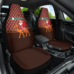 Morocco Christmas Car Seat Cover Santa Claus Camel Caravan Desert Scene - African Pride