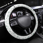 Morocco Christmas Steering Wheel Cover Red Horse Santa Hat Arabesque Pattern a - African Pride