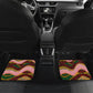 Personalized African Queen Stepping Into My 55th Birthday Car Mats Pink Sparkle Glitter Tribal Kente