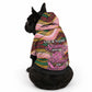 Personalized African Queen Stepping Into My 55th Birthday Pet Hoodie Pink Sparkle Glitter Tribal Kente
