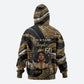 Personalized African Queen 60th Birthday Hoodie Gold Glitter Afro Crown - Chapter 60 Black Excellence