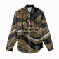 Personalized African Queen 60th Birthday Women Casual Shirt Gold Glitter Afro Crown - Chapter 60 Black Excellence