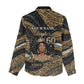 Personalized African Queen 60th Birthday Women Casual Shirt Gold Glitter Afro Crown - Chapter 60 Black Excellence