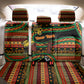 Personalized African 60th Birthday Back Car Seat Cover Traditional Tribal Pattern Elephant Mask Art
