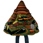 Personalized African 60th Birthday Cloak Traditional Tribal Pattern Elephant Mask Art