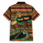 Personalized African 60th Birthday Hawaiian Shirt Traditional Tribal Pattern Elephant Mask Art