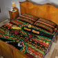 Personalized African 60th Birthday Quilt Bed Set Traditional Tribal Pattern Elephant Mask Art