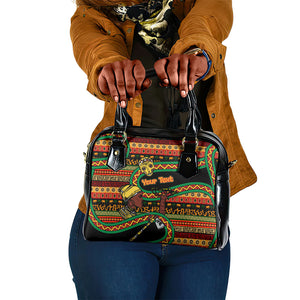Personalized African 60th Birthday Shoulder Handbag Traditional Tribal Pattern Elephant Mask Art