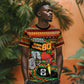 Personalized African 60th Birthday T shirt Traditional Tribal Pattern Elephant Mask Art