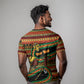 Personalized African 60th Birthday T shirt Traditional Tribal Pattern Elephant Mask Art