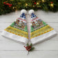 Central African Republic Christmas Santa Hat Santa and Safari Animals Baobab Trees Snowflakes - African Pride