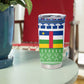 Central African Republic Christmas Tumbler Cup Santa and Safari Animals Baobab Trees Snowflakes - African Pride