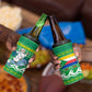 Comoros Christmas 4 in 1 Can Cooler Tumbler Santa Riding Dolphin Ocean Waves Crescent Moon - African Pride