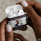 James Baldwin Christmas Santa AirPods Case Ugly Pixel Pattern Black History Holiday