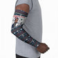 James Baldwin Christmas Santa Arm Sleeves Ugly Pixel Pattern Black History Holiday