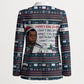 James Baldwin Christmas Santa Blazer Ugly Pixel Pattern Black History Holiday