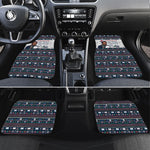 James Baldwin Christmas Santa Car Mats Ugly Pixel Pattern Black History Holiday