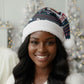 James Baldwin Christmas Santa Christmas Santa Hat Ugly Pixel Pattern Black History Holiday