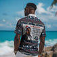 James Baldwin Christmas Santa Hawaiian Shirt Ugly Pixel Pattern Black History Holiday