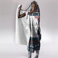 James Baldwin Christmas Santa Hooded Blanket Ugly Pixel Pattern Black History Holiday