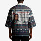 James Baldwin Christmas Santa Kimono Ugly Pixel Pattern Black History Holiday
